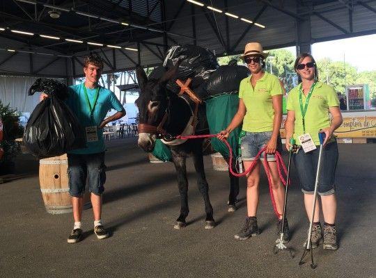 Propreté du site Championnats d'Europe de Horse-Ball 2015